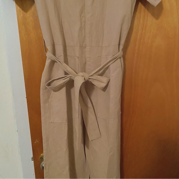 Cos Pants & Jumpsuits | Cos Tan Zip Up Jumpsuit size 6 - Picture 5 of 12